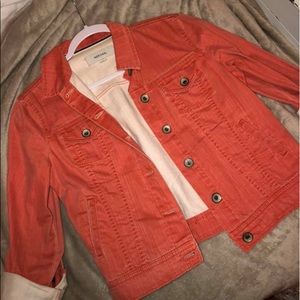 super cute jean jacket